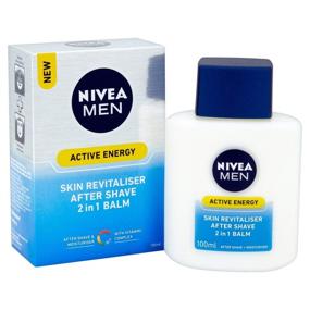 img 1 attached to 💆 Nivea Men Active Energy Skin Revitalizer 2-in-1 After Shave Balm