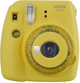 img 2 attached to Fujifilm Instax Mini 9 Camera Bundle with 14 PC Instax Accessories Kit - Including Instax Case, Album, Frames &amp; Stickers, Lens Filters, and More (Yellow)