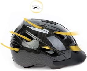 img 1 attached to 🚲 Wantdo Specialized Bike Helmet for Men and Women - Safety Bicycle Helmet with Removable Visor, Adjustable and Multi-Sports with Air Vents for Road Mountain Skateboard BMX