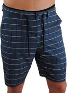 спортивные шорты perfect boardshorts plaid логотип