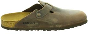 img 1 attached to 👡 BIRKENSTOCK Women's Boston Sandal with Leather Men's Shoes, Perfect for Mules & Clogs