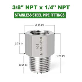 img 1 attached to 🔧 Premium Taisher Forging Stainless Fitting Reducer: Optimal Performance, Reliable Durability