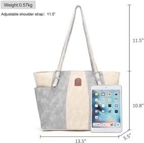img 2 attached to Handbags Leather Shoulder Fashion Capacity Women's Handbags & Wallets and Totes