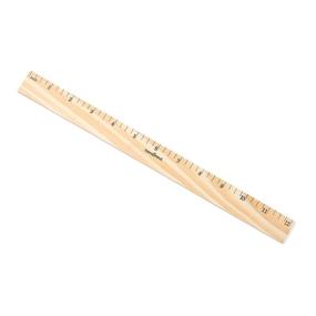 img 3 attached to 📏 Inch Wood Rulers with Clear Divisions for Hand2Mind