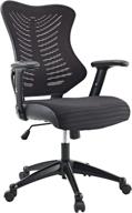 💺 modway eei-209-blk clutch ergonomic mesh computer desk office chair: black beauty for ultimate comfort logo