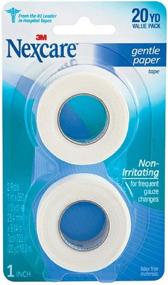 img 2 attached to 🩹 Nexcare Gentle Paper Tape - 3M First Aid, 2 Roll Pack