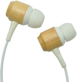 img 2 attached to Libosun Premium Genuine Wooden Earphone Headphones