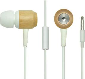 img 4 attached to Libosun Premium Genuine Wooden Earphone Headphones