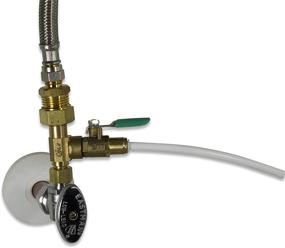 img 1 attached to 🚰 Metpure Heavy Duty EZ RO Reverse Osmosis Filtration Adapter: Connect RO to Ice Maker & Refrigerator with Lead-Free Solid Brass 1/4" Quick Connect Ball Valve
