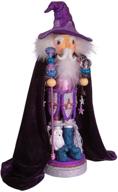 🔮 kurt s. adler 18-inch hollywood purple wizard nutcracker logo