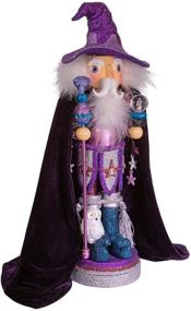 img 4 attached to 🔮 Kurt S. Adler 18-inch Hollywood Purple Wizard Nutcracker