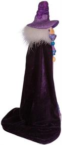img 2 attached to 🔮 Kurt S. Adler 18-inch Hollywood Purple Wizard Nutcracker