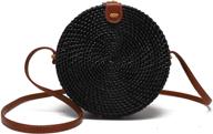 ahtine handwoven adjustable crossbody handbag: exquisite 👜 women's handbags & wallets in stylish crossbody bags logo