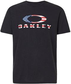 img 1 attached to 👕 Oakley Men's BARK Blackout Apparel for Men - T-shirts & Tanks