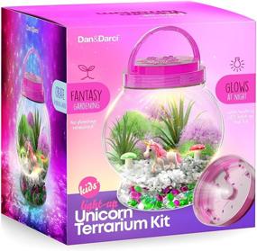 img 4 attached to Light Up Unicorn Terrarium Kit Kids