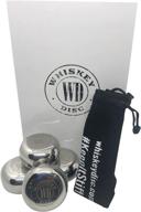 whiskey disc original stainless steel logo