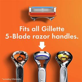 img 3 attached to ✂️ Superior Shaving Experience: Gillette Fusion5 Men's Razor Blade Refills - 12 Count