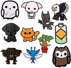 img 1 attached to Conquest Journals Harry Potter Chibi Vinyl Stickers: Set of 50 for Indoor/Outdoor Use, Waterproof & UV Resistant - Potterfy All Your Gadgets!