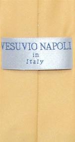 img 2 attached to 👔 Premium Vesuvio Napoli CLIP NeckTie for Boys - Stylish Solid Neckties & Accessories