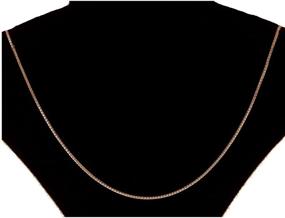 img 3 attached to Solid Diamond Chain Necklace Gold 20