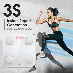 img 3 attached to 📊 PICOOC Digital Scale: Accurate Body Fat Analysis with Waterweight, Multi-Core Processor & Bluetooth Sync - 21 Key Body Composition for Smart Dieting