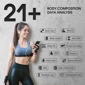 img 2 attached to 📊 PICOOC Digital Scale: Accurate Body Fat Analysis with Waterweight, Multi-Core Processor & Bluetooth Sync - 21 Key Body Composition for Smart Dieting