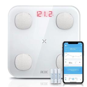 img 4 attached to 📊 PICOOC Digital Scale: Accurate Body Fat Analysis with Waterweight, Multi-Core Processor & Bluetooth Sync - 21 Key Body Composition for Smart Dieting