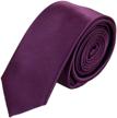 premium classic solid skinny necktie men's accessories in ties, cummerbunds & pocket squares logo