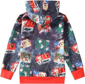 img 3 attached to SSLR Holiday Christmas Pullover Sweatshirts Boys' Clothing for Fashion Hoodies & Sweatshirts