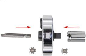 img 3 attached to Thumbwheel Extension Reversing Screwdriver Multifunctional