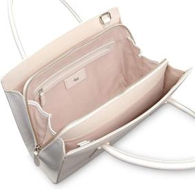 img 3 attached to Stylish Radley London Women's Liverpool Street Leather Satchel: The Perfect Accessory for Every Occasion