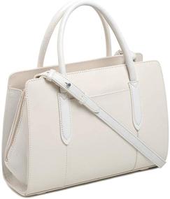 img 2 attached to Stylish Radley London Women's Liverpool Street Leather Satchel: The Perfect Accessory for Every Occasion