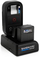 🔌 sandmarc procharge: triple charger for gopro and smart (wifi) remote - optimize your search logo