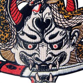 img 3 attached to Hannya Patch Embroidered Badge Emblem