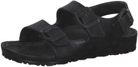 img 4 attached to Босоножки для мальчиков Birkenstock с задними ремешками