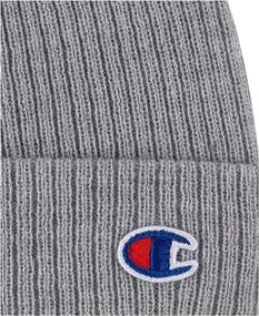 img 1 attached to Champion Mens Winter Beanie Navy Outdoor Recreation