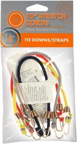 img 1 attached to UST Stretch Cords 4 Pack 10 Inch