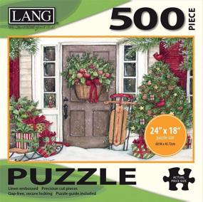 img 4 attached to 🧩 LANG Puzzle Holiday Artwork: Fully Finished