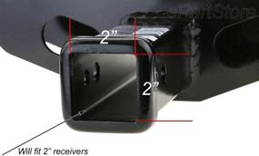 img 1 attached to MULL USA Американский флаг Металлическая крышка фаркопа (Подходит для 2