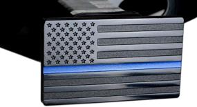 img 3 attached to MULL USA Американский флаг Металлическая крышка фаркопа (Подходит для 2