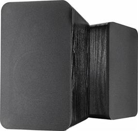 img 4 attached to 🔊 Insignia - Powered Bookshelf Speakers (Pair) - Black: Unleashing High-quality Sound for Your Space