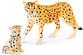 img 2 attached to Captivating Terra Battat 🐆 Cheetah Miniature – Ideal for 3-Year-Olds