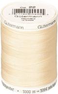 🧵 gutermann sew-all 1000m eggshell: optimal thread for all sewing projects logo