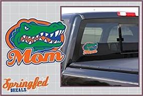 img 1 attached to Florida Gators Orange Cursive Sticker