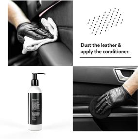 img 2 attached to 🧴 Trillh Leather Conditioner Kit: Small Surfaces Care for Jackets, Wallets, Purses, Belts, Boots, Shoes, Car & Motorcycle - Includes Fiber Cloth & Sponge, 7oz