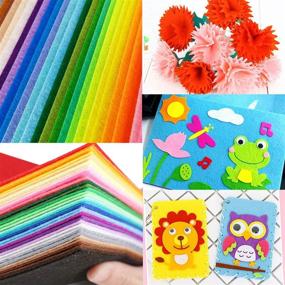 img 1 attached to 🎨 Enhance Your Craft Projects with SunBeter 12×12Inch Nonwoven Assorted Projects