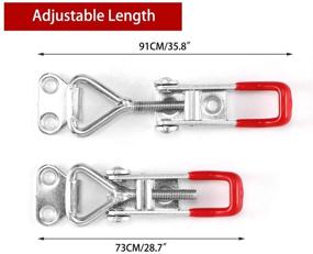 img 3 attached to Versatile 4 Pack Houkiper Pull Latch: Easily Adjustable for Various Uses