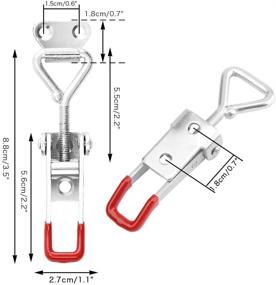 img 2 attached to Versatile 4 Pack Houkiper Pull Latch: Easily Adjustable for Various Uses