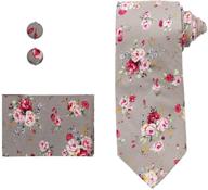 👔 fashionable dan smith necktie cufflinks for boys: a distinguished choice in cuff links logo