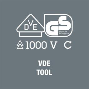 img 2 attached to 🛠️ Wera 5347108001 347108 Kraftform Kompakt VDE Insulated Blade Set: 60 i/62 i/68 i/18 - Top-Quality Electrical Tools